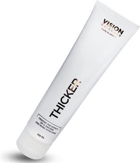 Vision Haircare Thicker Thickening Hair Styling Cream For Women And