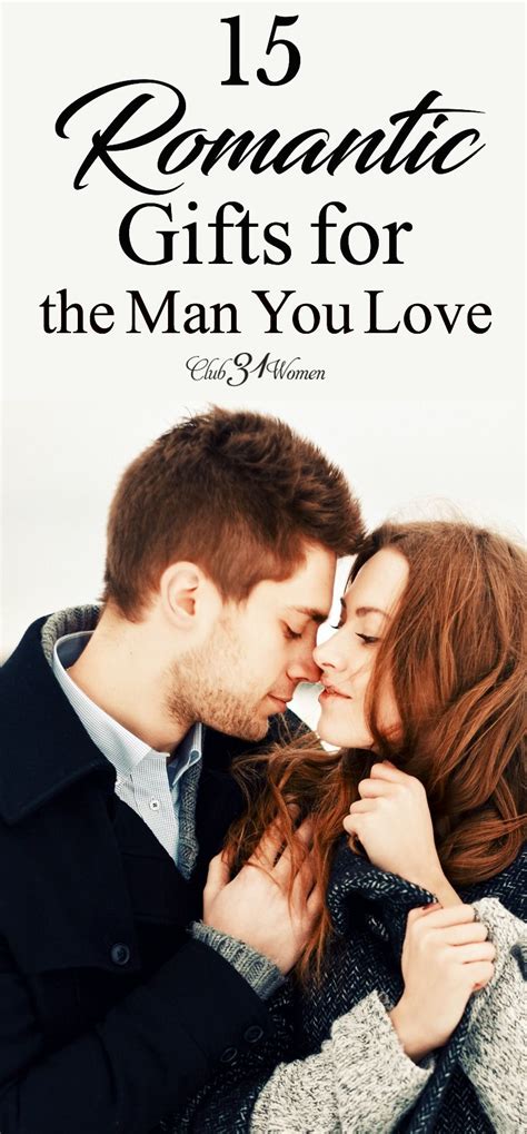 Here are the most unique gifts for men for birthdays, father's day, and other occasions. 15 Surprisingly Romantic Gift Ideas for The Man You Love ...