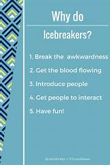 Workplace Ice Breakers Pictures