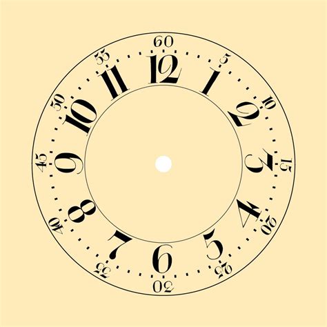 Pin By Светлана On Часовая шкала Clock Clock Face Clock Face Printable
