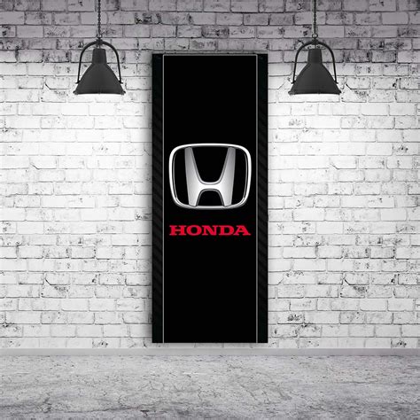 Premium Honda Logo Vinyl Banner Garage Room Shop Store Etsy