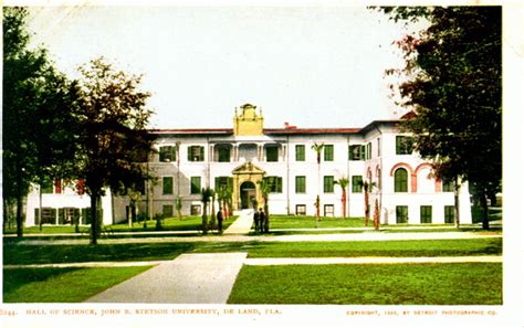 Florida Memory • Hall Of Science John B Stetson University Deland