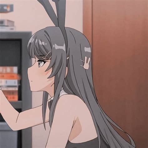 Ladda Ner Mai Sakurajima Bunny Girl Senpai Anime Discord Pfp Wallpaper