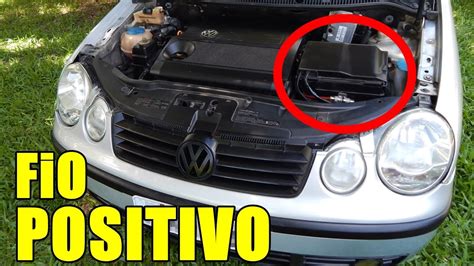 Como Passar Fio Positivo Bateria No VW Polo Fox Gol Voyage DICA YouTube