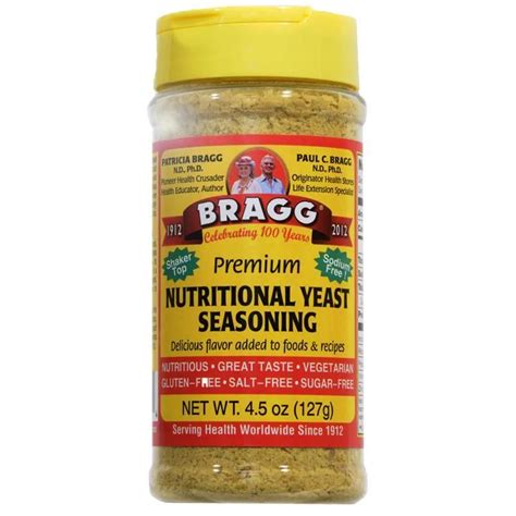 Bragg Nutritional Yeast Seasoning 45 Oz Nutritional Yeast