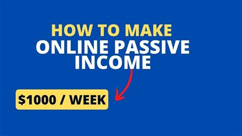 Top 7 Easiest Ways To Make Online Passive Income From Home Career Updates