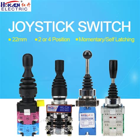 Joystick Switch Momentary Industrial Joystick Controller Spring Return