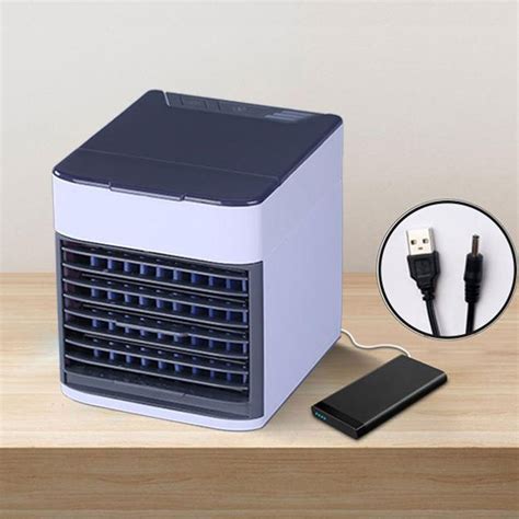 This inexpensive air cooler is ideal for a small office or bedroom in dryer climates (where humidity stays under 45%). Best Small Portable Air Conditioner 2.0 - Ninja New