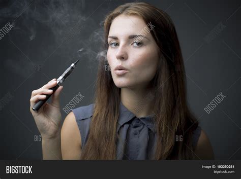 Elegant Woman Smoking Image And Photo Free Trial Bigstock