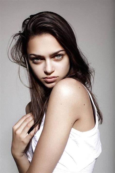 Zhenya Katava Model Face Russian Models Female Poses Portrait