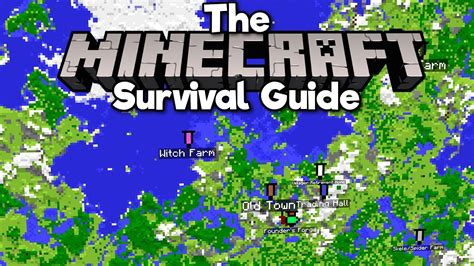 Mapping My Entire Minecraft World The Minecraft Survival Guide