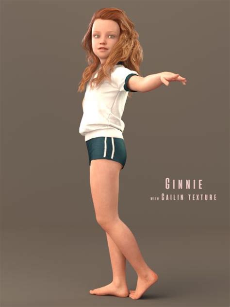 Ambers Friends Fourth Grade 3d Models For Poser And Daz Studio