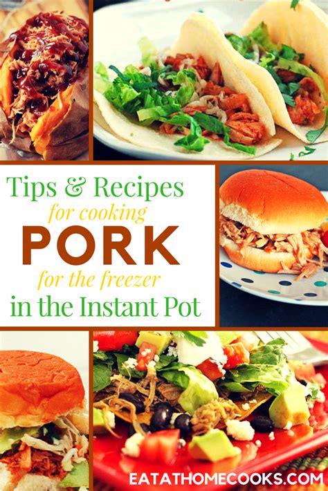 Whether you choose to cook your pork chops in the instant pot from fresh or frozen, they're perfect for a satisfying midweek meal or as a hearty sunday supper. How to cook Pork for the Freezer in the Instant Pot ...