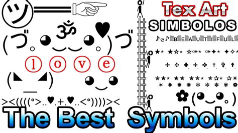 Symbols Cool Text Art Characters Different Letters Símbolos Caracteres
