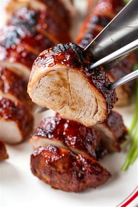 Yummy and simple chinese bbq pork roasted with char siu sauce. Chinese BBQ Pork Tenderloin | Tenderloin recipes, Bbq pork ...