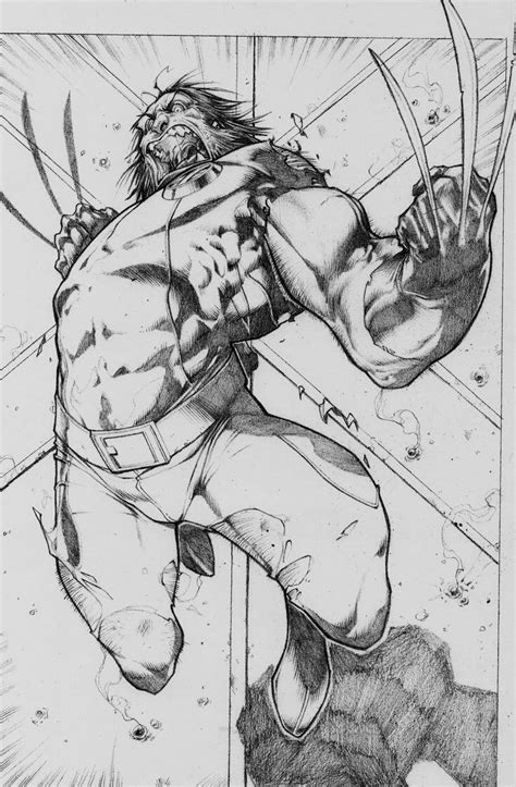 Wolverine By Raul Moreno Comic Books Art Character Design Wolverine Art