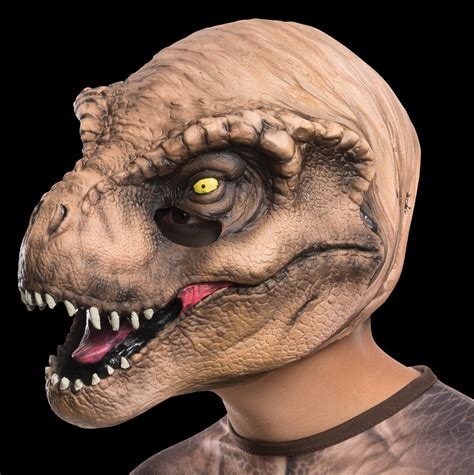 Jurassic World Tyrannosaurus Rex Mask With Opening Jaw Fly93 For Sale