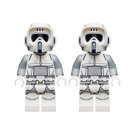2 Lego Star Wars Imperial Scout Trooper Minifigs