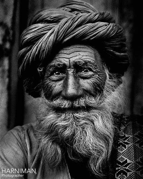 Rajasthan Old Man Portrait Old Man Portrait Male Portrait Portrait