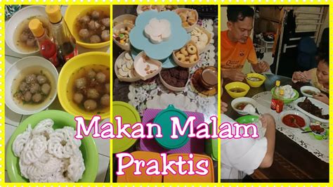 Oleh sebab itu, membawa bekal bisa jadi salah satu solusi yang tepat. MENU MAKAN MALAM PRAKTIS || BAKSO - YouTube