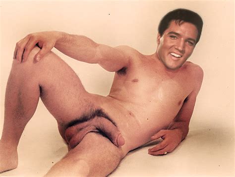 Fakes Famous Men Naked Elvis Presley Desnudo