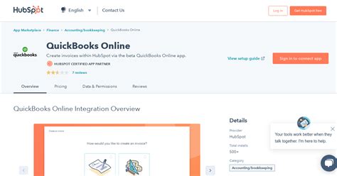 Plug into apps you already use for seamless integration. QuickBooks Online HubSpot Integration | Connect Them Today