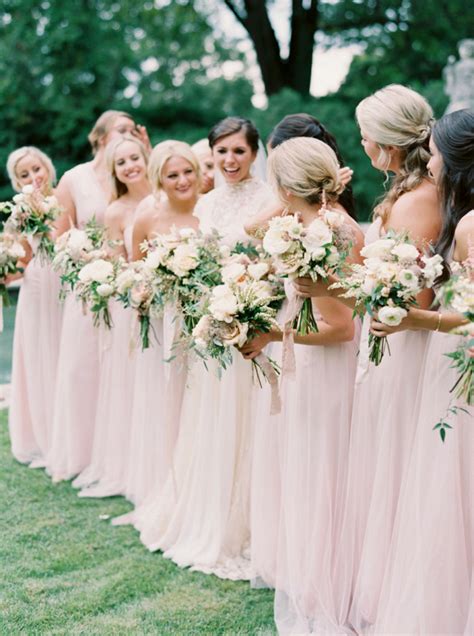 Summer Wedding Color Trends Elegant Blush Stylish Wedd Blog