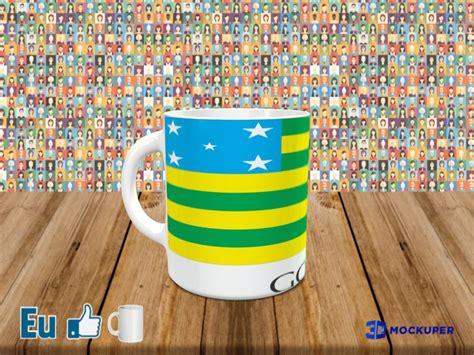 Maybe you would like to learn more about one of these? Caneca Bandeira dos Estados - Goiás no Elo7 | Eu Curto ...