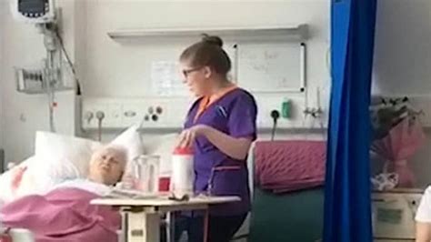 Nurse Sings Amazing Grace To Hospital Patient Caught On Cellphone