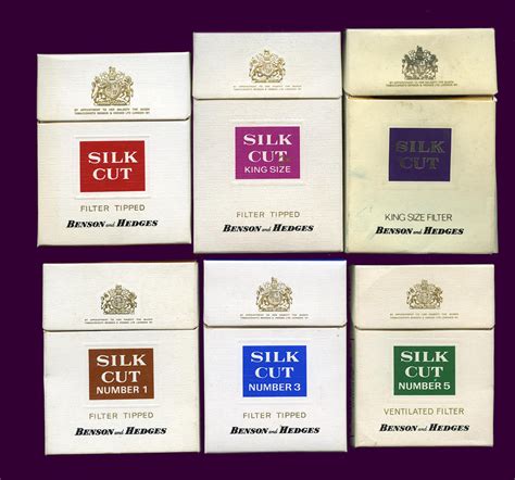 Silk Cut Cigarette Packets 70s Silk Cut Introduced In 19 Flickr