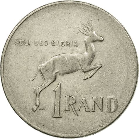 One Rand 1977 Coin From South Africa Online Coin Club