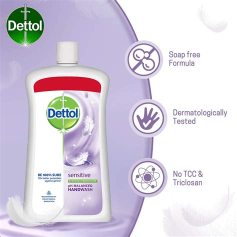 Dettol Liquid Soap Jar Sensitive 900 Ml