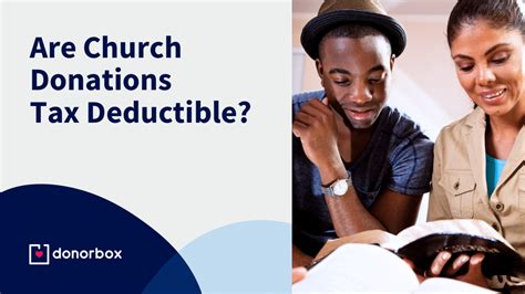 Are Church Donations Tax Deductible