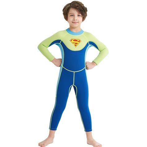 Long Sleeve Anti Uv X Manta Boy Children Wetsuit Swimming Suit Tianex