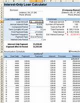 Images of Interest Only Loan Calculator Xls
