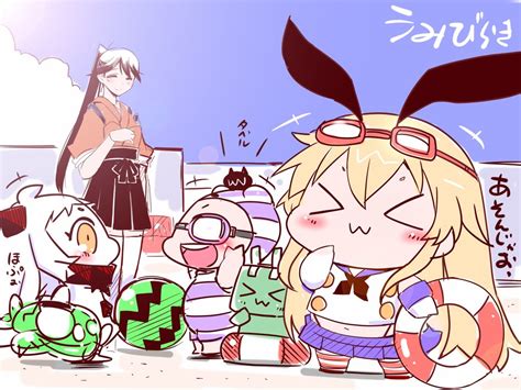 Shimakaze Houshou Northern Ocean Princess Yukikaze And Rensouhou Chan Kantai Collection