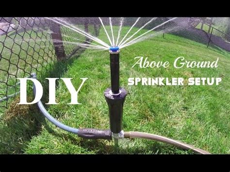Best do it yourself sprinkler system. Pvc Pipe Sprinkler Above Ground | MyCoffeepot.Org