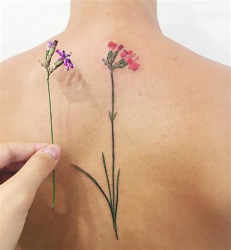 1001 Ideas For Beautiful Flower Tattoos And Their Secret