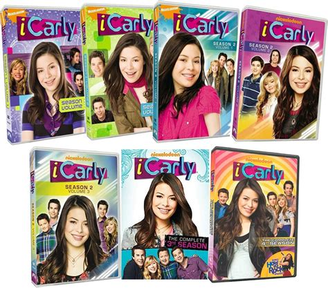 Icarly Nickelodeon Series Seasons 1 4 Dvd Collection Au