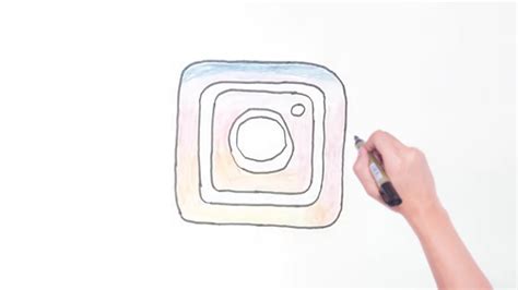 İnstagram Logosu Nasıl Çizilir Çok Basİt How To Draw Instagram