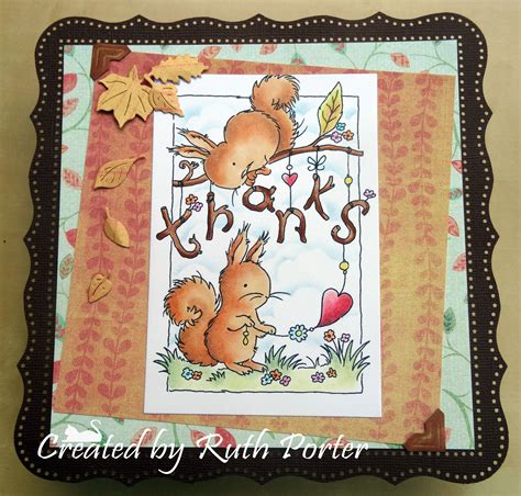 Perfect for a sympathy card or for anyone who admires these charming flowers. Lili of the valley squirrels new release end of October ...