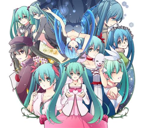 Miku All Vocaloid Characters
