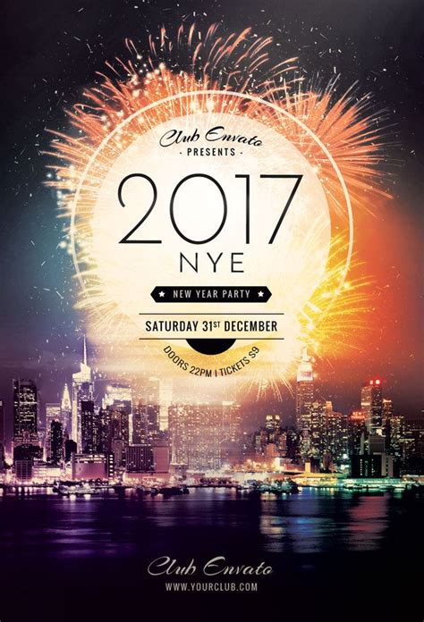 New Years Eve Flyer Template