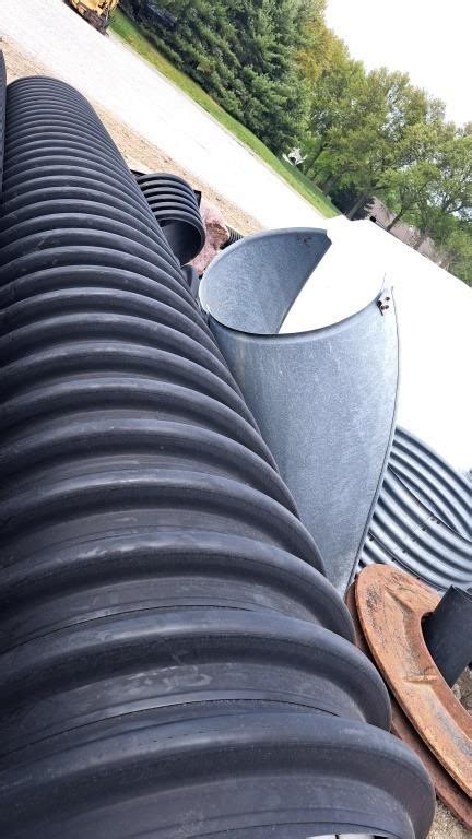 One 36 Inch X 20ft Pvc Drain Culvert Live And Online Auctions On