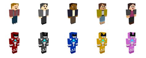 Power Rangers 2017 Minecraft By Cahenry12 On Deviantart