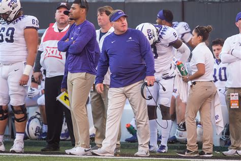 Gary Patterson Sends Good Luck To TCU For Big Championship References Being Left Out In