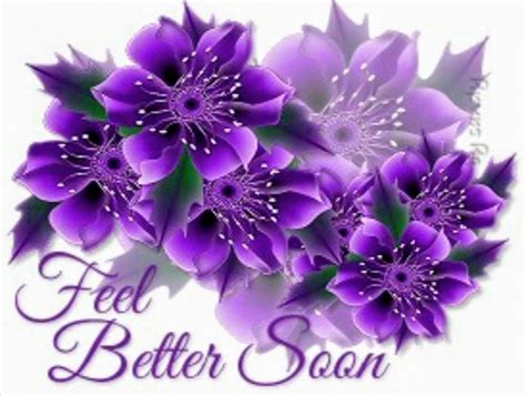 Feel Better Soon Purple Flowers Purple Bird All Things Purple