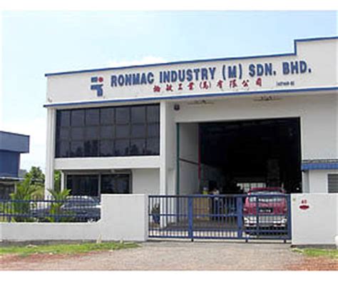 Thousands of companies like you use panjiva to research suppliers and competitors. Ronmac Industry (M) Sdn Bhd - Home