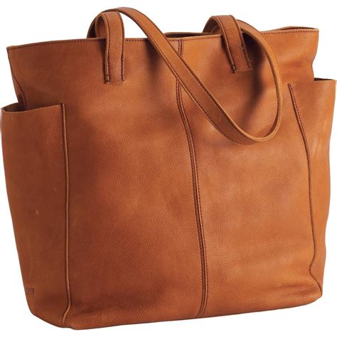 Womens Lifetime Leather Travel Tote Bag Is Made Of Beautiful Cowhide