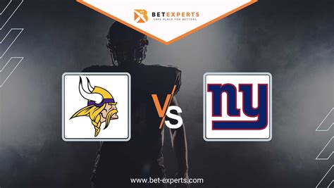Minnesota Vikings Vs New York Giants Prediction Tips Odds Jan CET Bet Experts